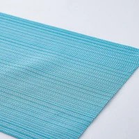 KSP Gather & Dine Vega Vinyl Placemat (Aqua)