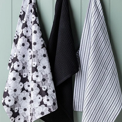 Harman Combo 'Daisy' Cotton Kitchen Towel - Set of 3