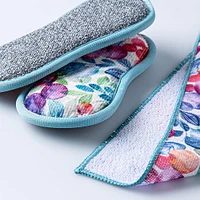 Harman Microfiber 'Stonefruit' Sponge & Cloth Combo Set of 4