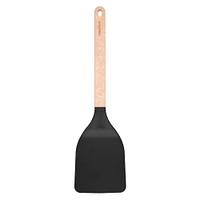 Epicurean Gourmet Series Wood-Nylon Solid Turner (Natural/Black