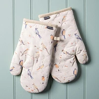 Harman Gourmet 'Birds' Cotton Oven Mitt - Set of 2 (Multi Colour)