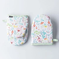 Harman Gourmet 'Floral Blossom' Cotton Mini Oven Mitt - Set/2