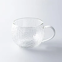 KSP Ripple Double Wall Glass Mugs - Set/2 270ml (Clear)
