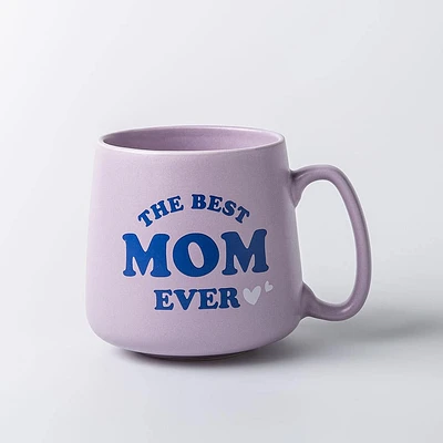 KSP Hug 'The Best Mom Ever' Porcelain Mug 20oz./580ml (Pink)
