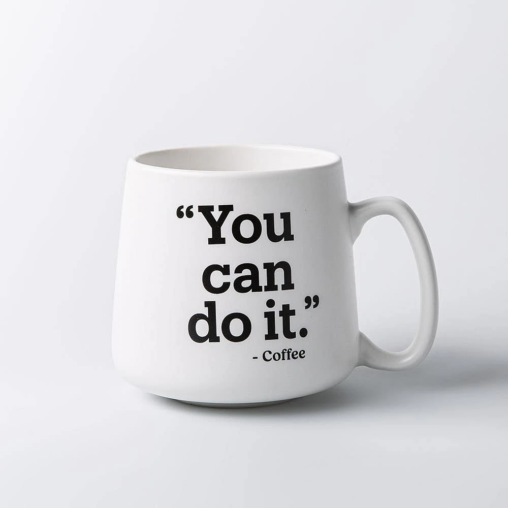 KSP Hug 'You Can Do It' Porcelain Mug 20oz./580ml (White)