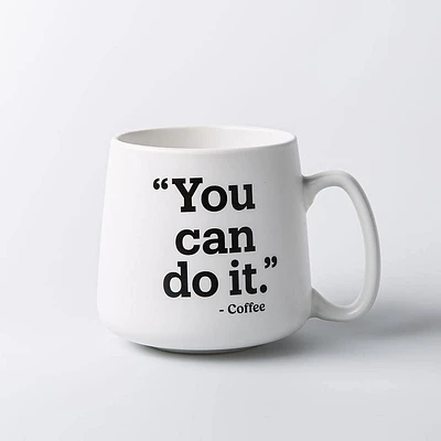 KSP Hug 'You Can Do It' Porcelain Mug 20oz./580ml (White)