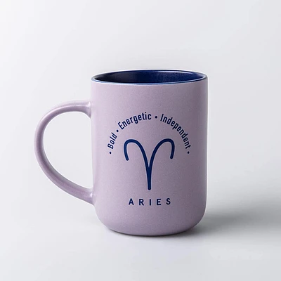KSP Zodiac 'Aries' Porcelain Mug 16oz. (Pink)