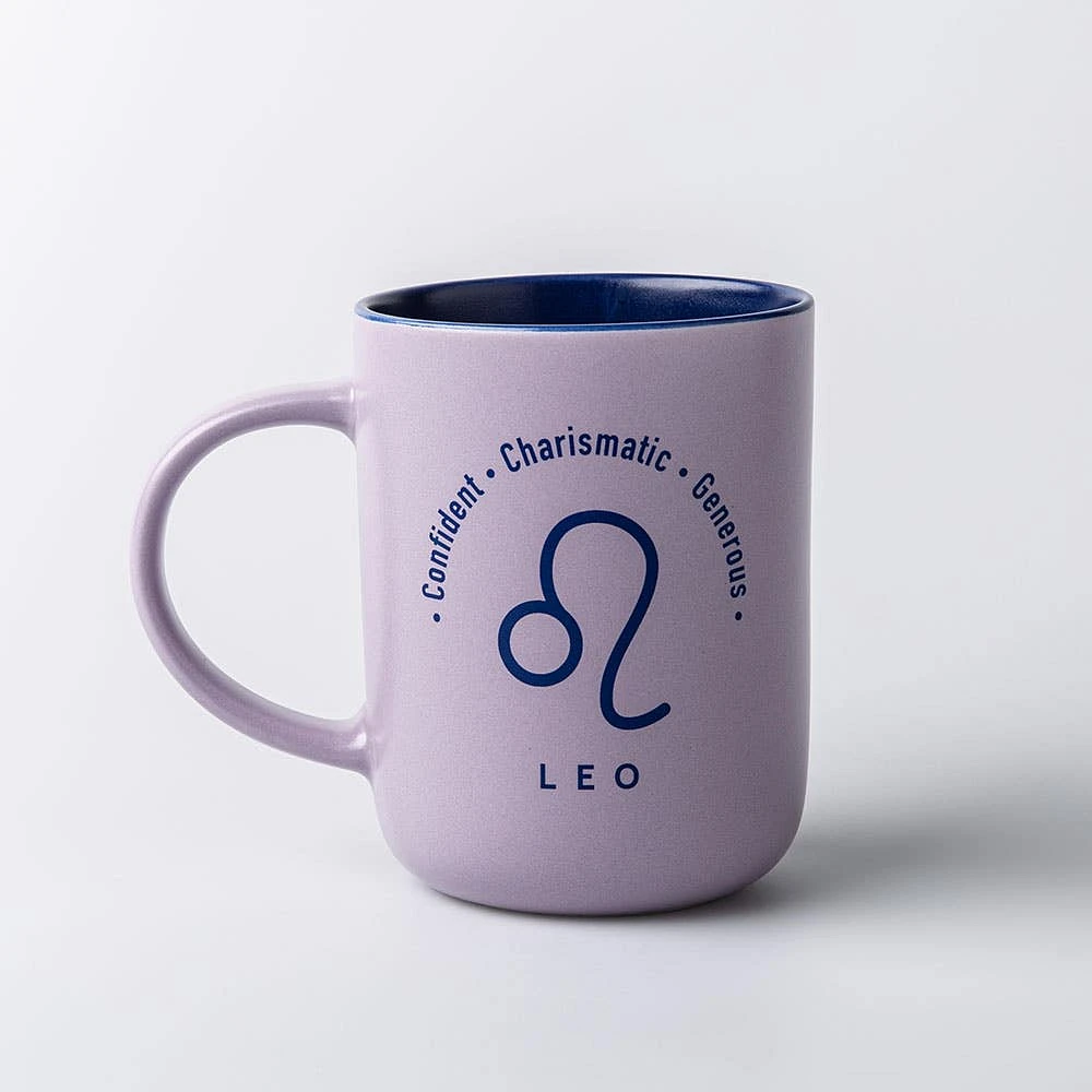 KSP Zodiac 'Leo' Porcelain Mug 16oz. (Pink)