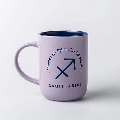KSP Zodiac 'Sagittarius' Porcelain Mug 16oz. (Pink)