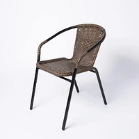 KSP Emilia Patio Table and Chairs - Set of 3 (Brown)