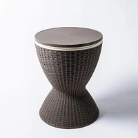 KSP Hourglass Cooler Table 30L (Brown)