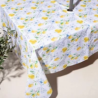 Harman Zipper 'Lemon Tile' Patio Tablecloth 60 x 120" (Multi Colour)