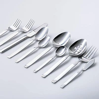 Splendide S/S 'Solara' Flatware - Set of 65 (Satin)