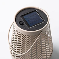 KSP Solara Metal Lantern 12.5 x 12.5 x 16cm (Taupe)