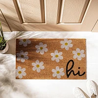 KSP Summer Coir 'Daisies' Coir Mat 45 x 75cm (Multi Colour)