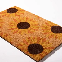 KSP Summer Coir 'Sunflowers' Coir Mat 45 x 75cm (Multi Colour)