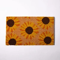 KSP Summer Coir 'Sunflowers' Coir Mat 45 x 75cm (Multi Colour)
