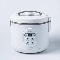 Hauz Steam Smart Rice Cooker and Steamer (White)