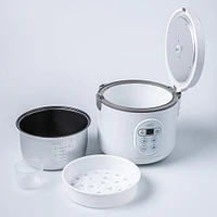 Hauz Steam Smart Rice Cooker and Steamer (White)