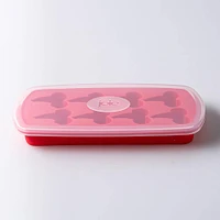 Joie Shapes 'Cherry' Ice Cube Tray 8-capacity (Red)