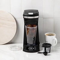Complete Cuisine 4-In-1 Single Serve Coffee Maker (Black)