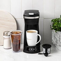 Complete Cuisine 4-In-1 Single Serve Coffee Maker (Black)