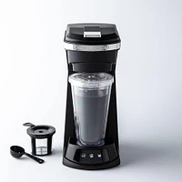 Complete Cuisine 4-In-1 Single Serve Coffee Maker (Black)