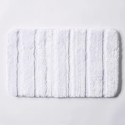 Harman Luxe Ribbed Memory Foam Bathmat