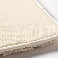Harman Luxe Ribbed Memory Foam Bathmat - Cream