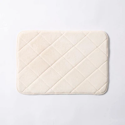 Harman Supreme Memory Foam Bathmat - Natural (17x24")