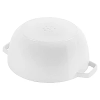 Staub France 'Year of The Snake' Cast Iron Round Cocotte (White)