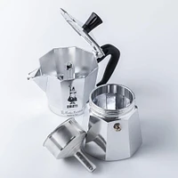 Bialetti Moka Express Stovetop Espresso Maker 6-Cup (Steel)