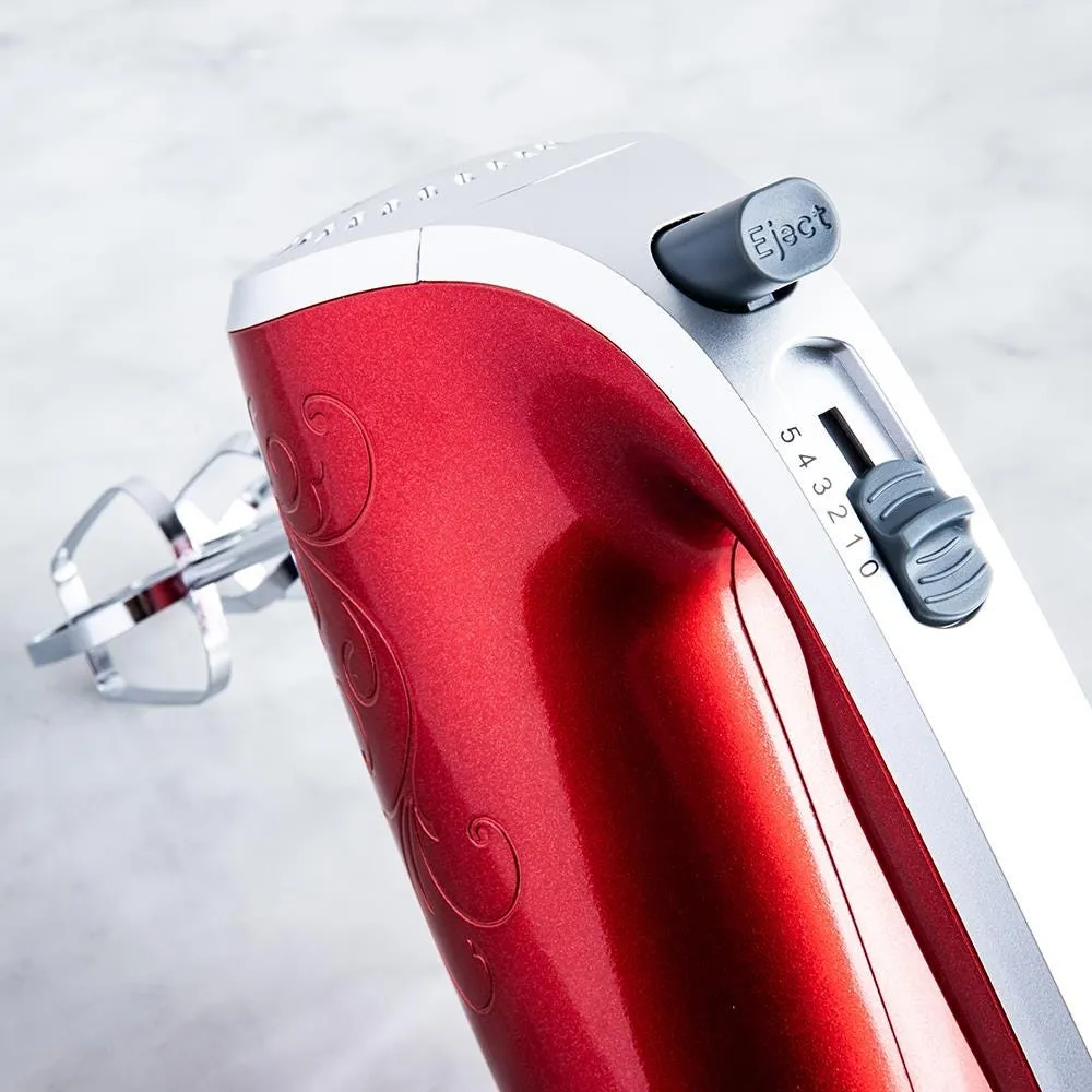 Brentwood Lightweight 5-Speed Hand Mixer (Red)