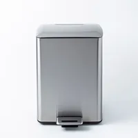 KSP Sleek Rectangular Step Garbage Can (20 L)