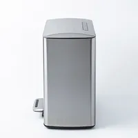 KSP Sleek Rectangular Step Garbage Can (20 L)
