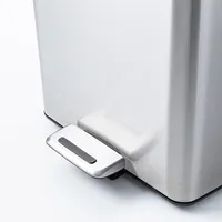 KSP Sleek Rectangular Step Garbage Can (20 L)
