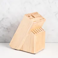 KSP Culina '14-Slot' Wood Knife Block (Natural)