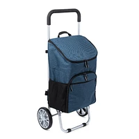 KSP Urban 'Linen Look' Aluminum Shopping Trolley