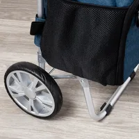 KSP Urban 'Linen Look' Aluminum Shopping Trolley