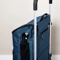 KSP Urban 'Linen Look' Aluminum Shopping Trolley