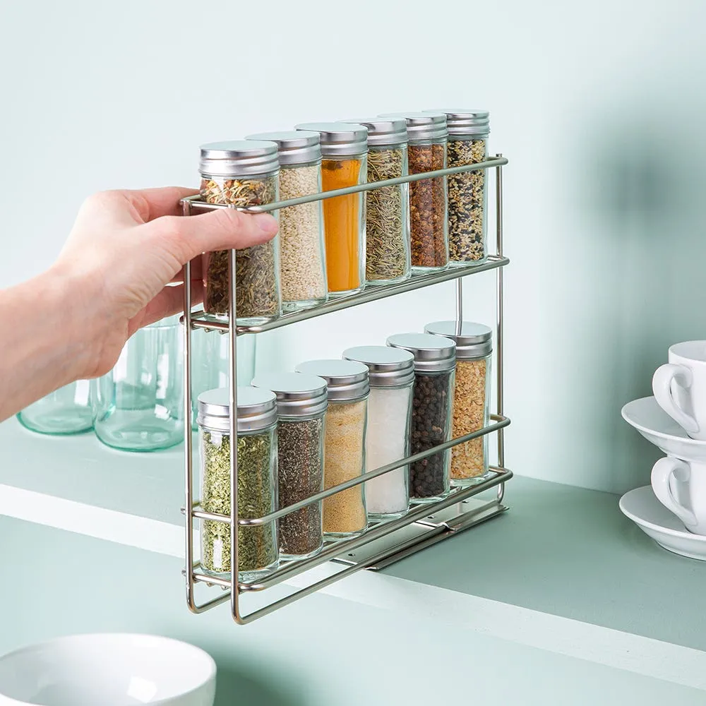 KSP Space Logic '12-Bottle' Pull-Out Spice Rack