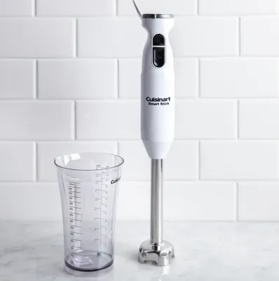 Cuisinart Smartstick Immersion Blender with Beaker (White)