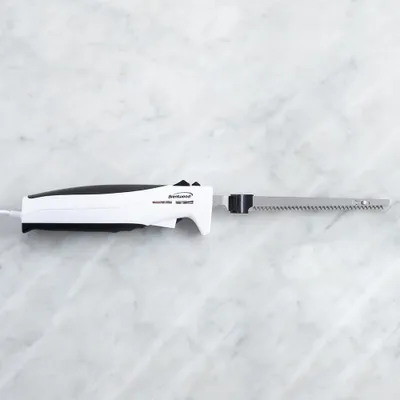 Brentwood Electric Knife (White/Black)