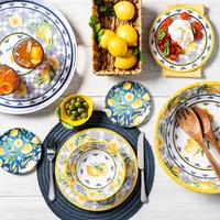 KSP Lemon Melamine Pinch Bowl (Yellow)