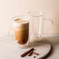 KSP Milano Double Wall Glass Mug - ml
