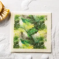 Harman Eco Friendly 'Palm' Reusable Sponge Cloth (Green)
