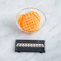 KSP Multi-Prep Colander & Slicer-Grater - Set of 12 (White/Black)