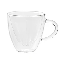 S&Co Barista Amore Double Wall Glass Espresso Mug - Set of 2