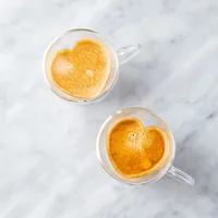 S&Co Barista Amore Double Wall Glass Cappuccino Mug - Set of 2