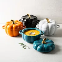 KSP Tuscana Harvest Pumpkin Bowl with Lid